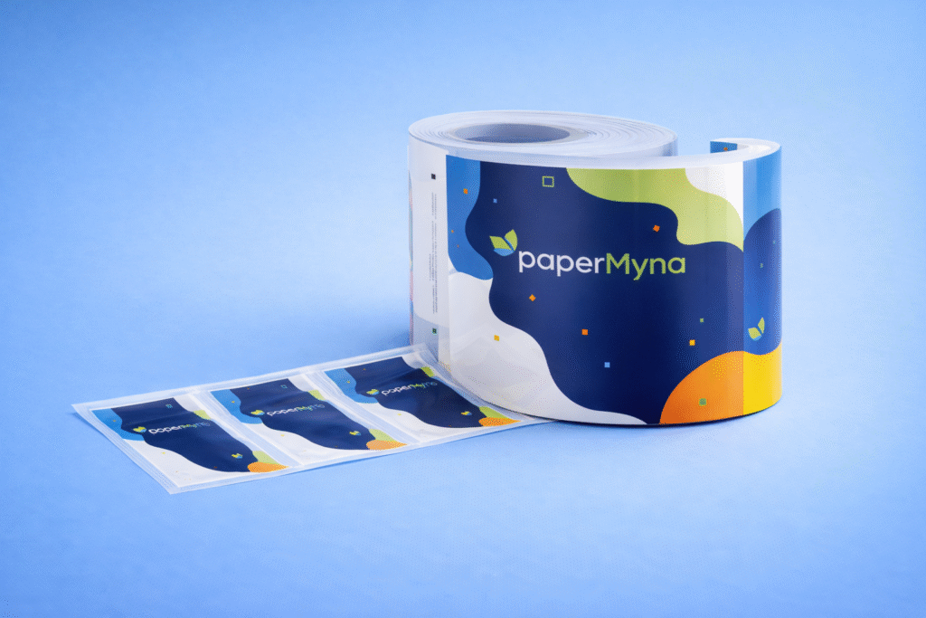 Rollstock film for high-volume food packaging lines