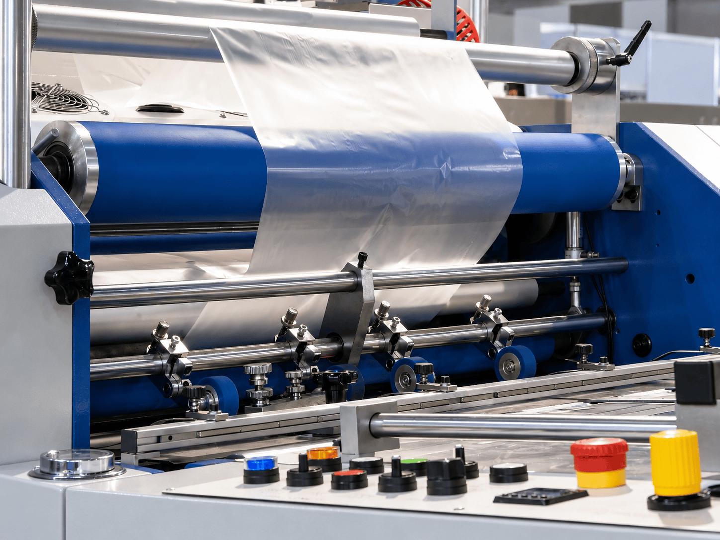Flexible packaging production workshop