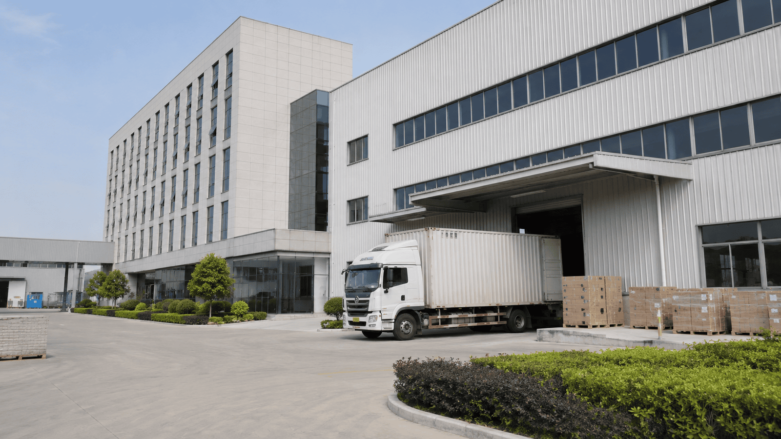 Our packaging production and supply network facility
